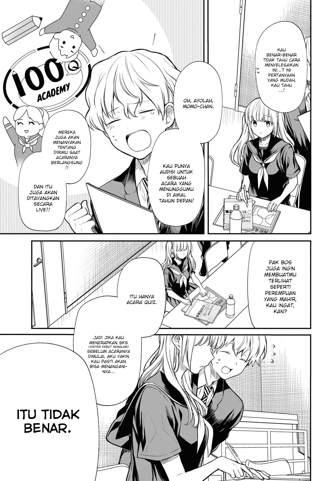 1-nen A-gumi no Monster Chapter 18 Gambar 15