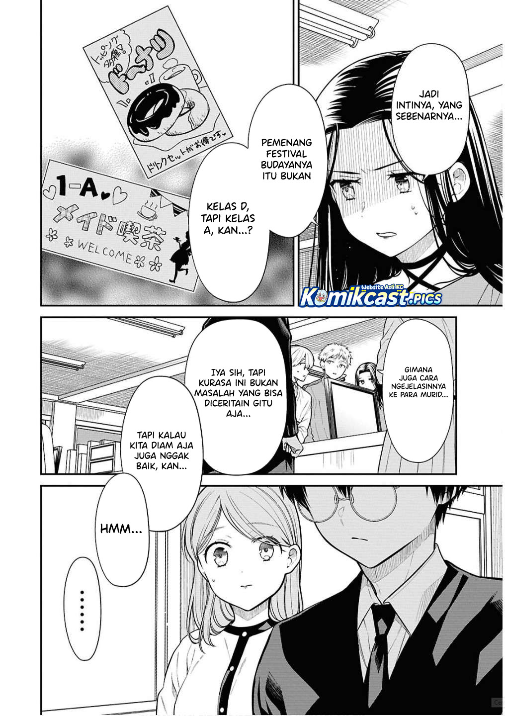 1-nen A-gumi no Monster Chapter 79 Gambar 5