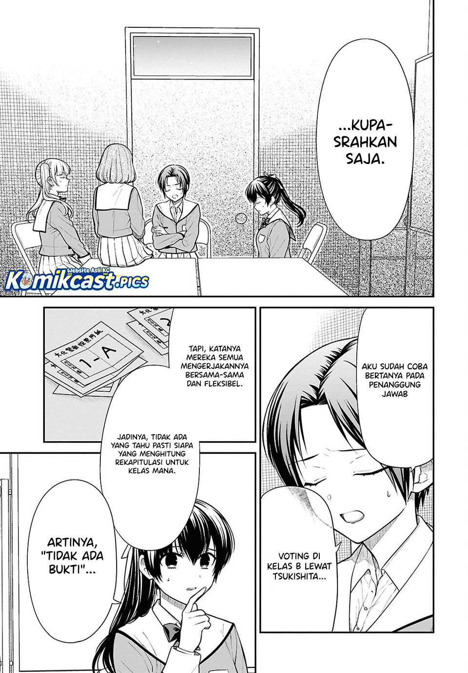 1-nen A-gumi no Monster Chapter 86 Gambar 4