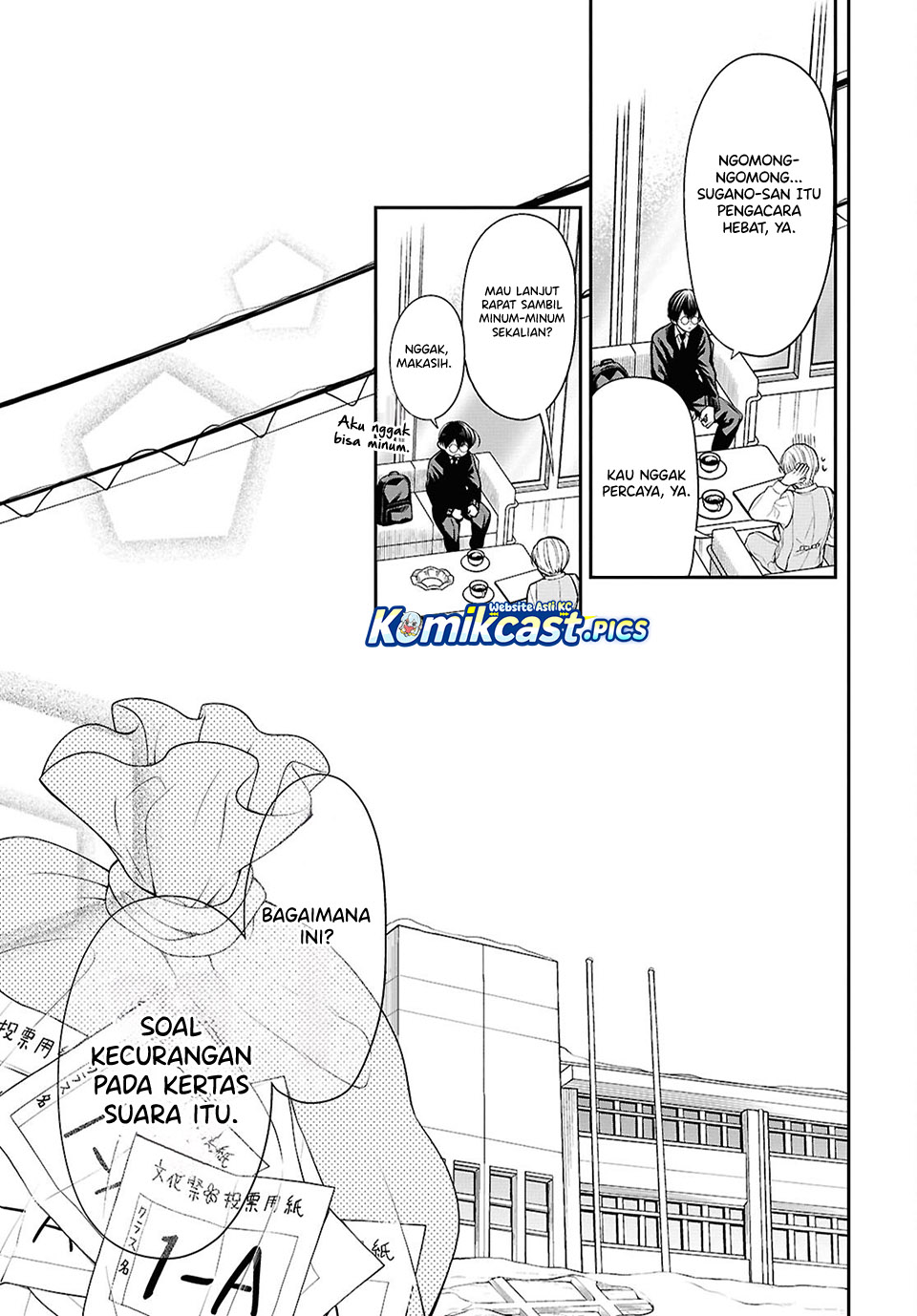 1-nen A-gumi no Monster Chapter 86 Gambar 20