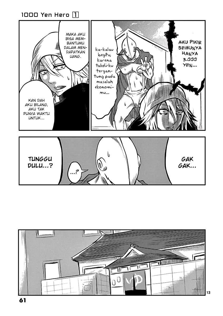 1000 Yen Hero Chapter 02 Gambar 15