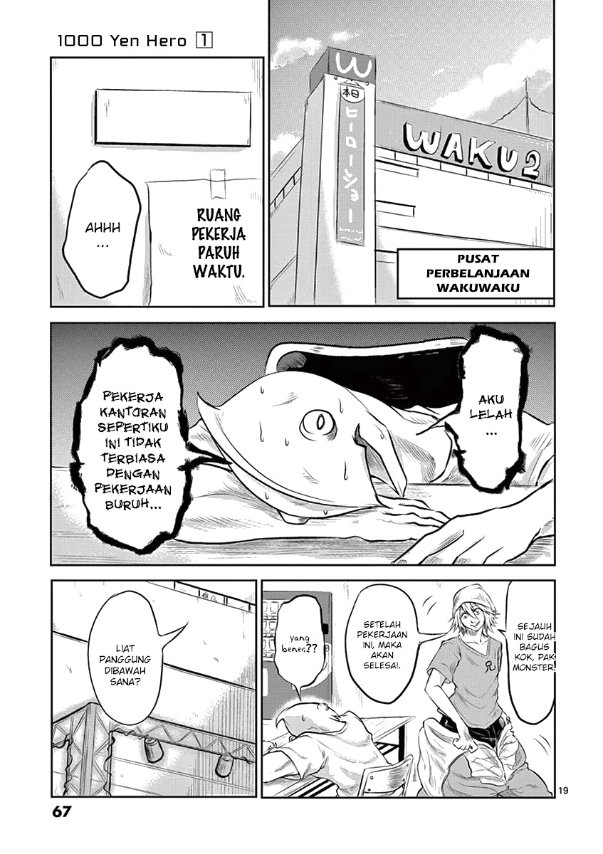 1000 Yen Hero Chapter 02 Gambar 21