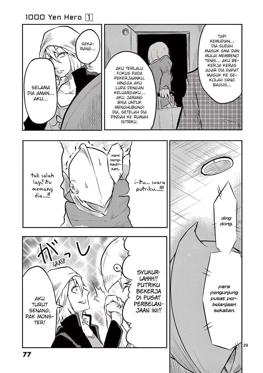 1000 Yen Hero Chapter 02 Gambar 31