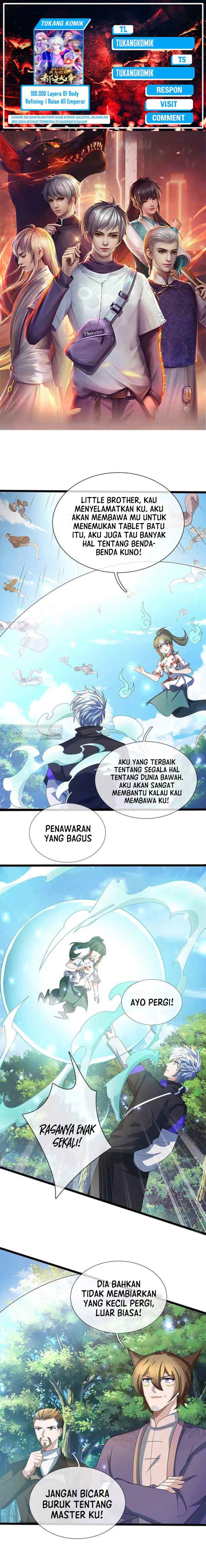 100.000 Layers Of Body Refining: I Raise All Emperor Chapter 374 Gambar 1