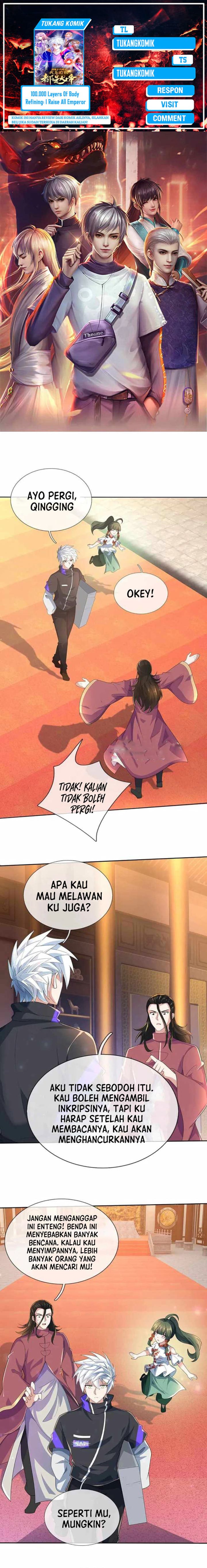 100.000 Layers Of Body Refining: I Raise All Emperor Chapter 377 Gambar 1