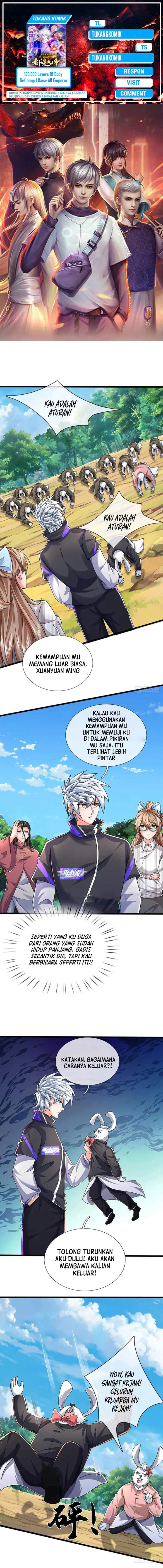 100.000 Layers Of Body Refining: I Raise All Emperor Chapter 387 Gambar 1