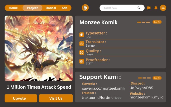 1 Million Times Attack Speed Chapter 69 Gambar 1