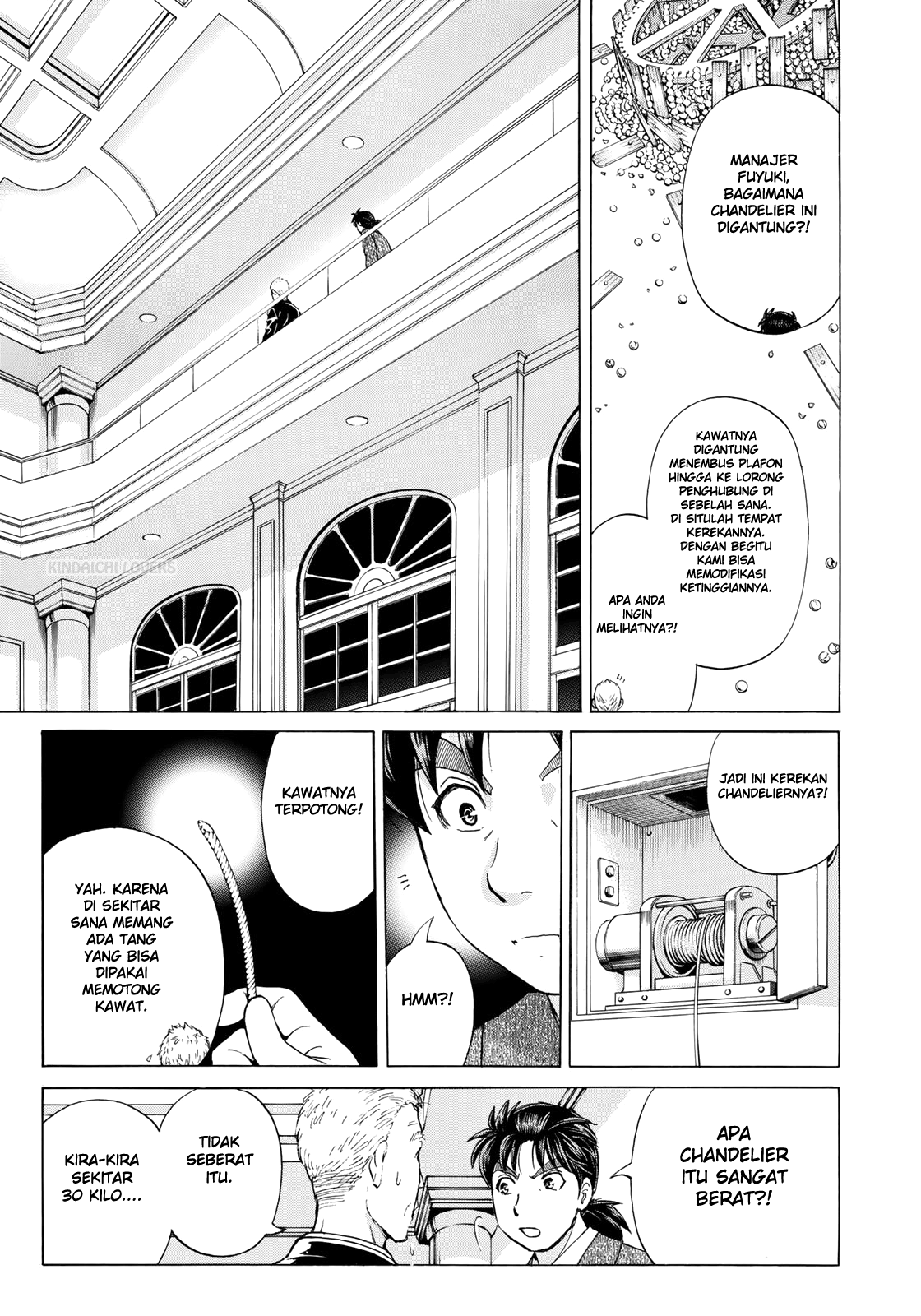 37 Year Old Kindaichi Hajime Case Files Chapter 07 Gambar 16