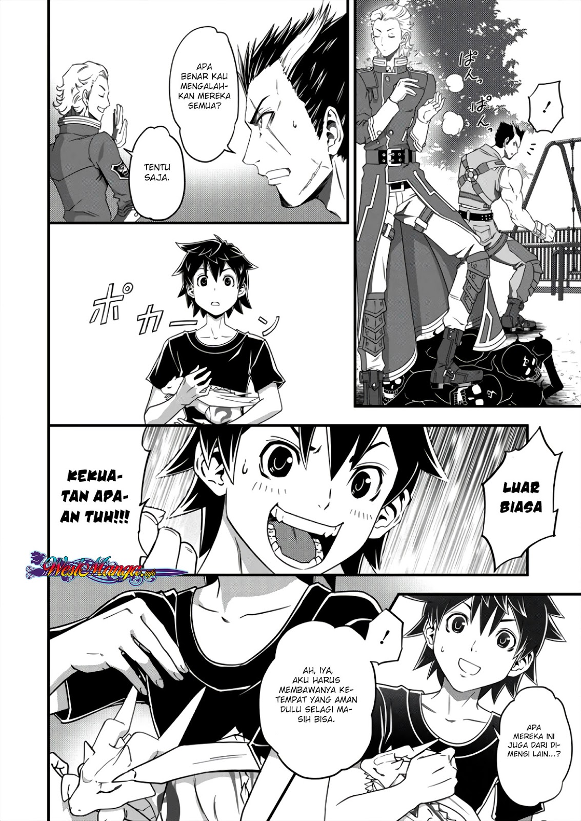 6-gou Keibi Chapter 03 Gambar 17