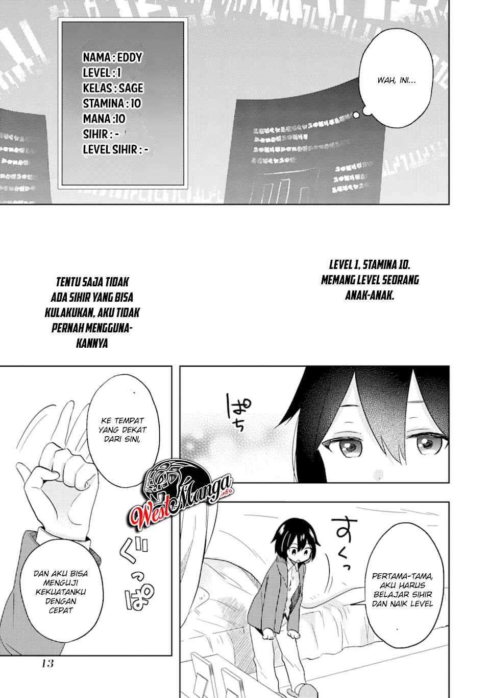 6-sai No Kenja Wa Hikage No Michi Wo Ayumitai Chapter 01.1 Gambar 13