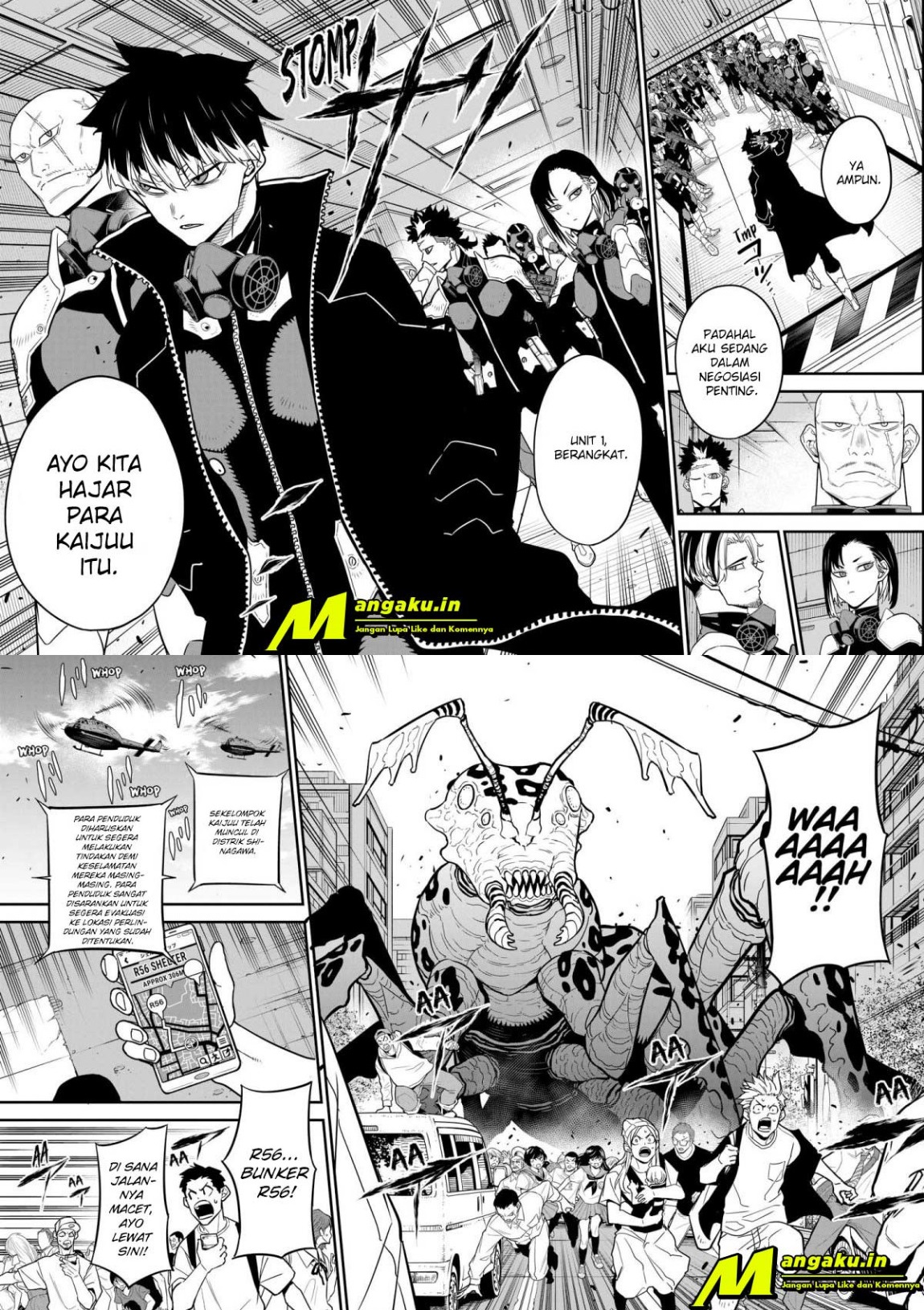 8Kaijuu Chapter 41 Gambar 6
