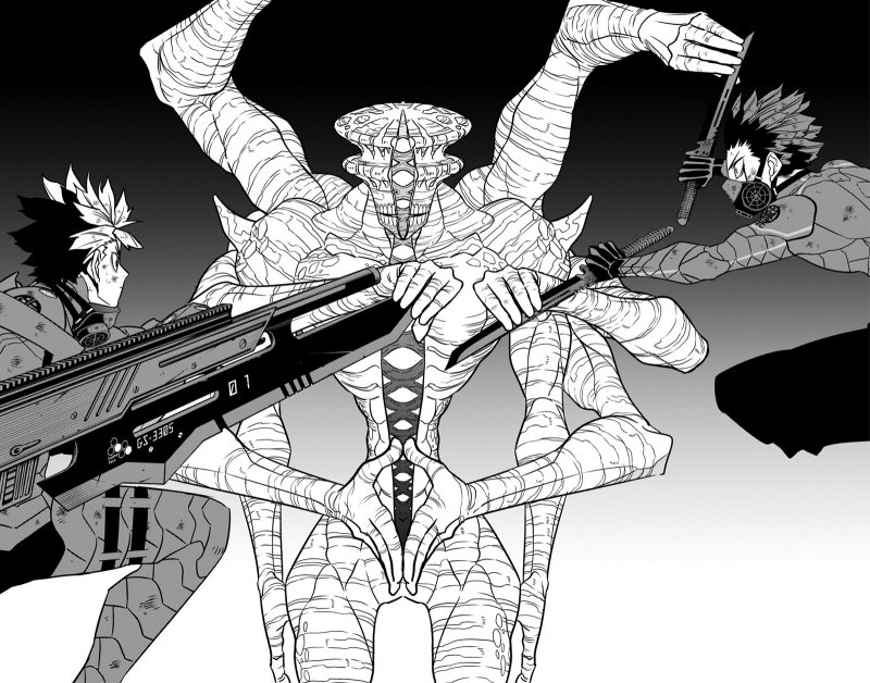 8Kaijuu Chapter 116 Gambar 23
