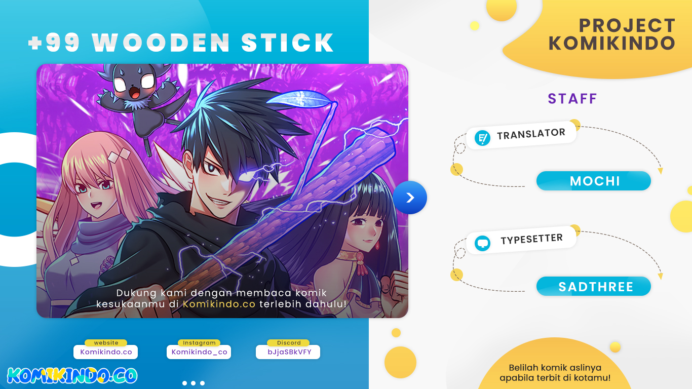+99 Wooden Stick Chapter 07 Gambar 1