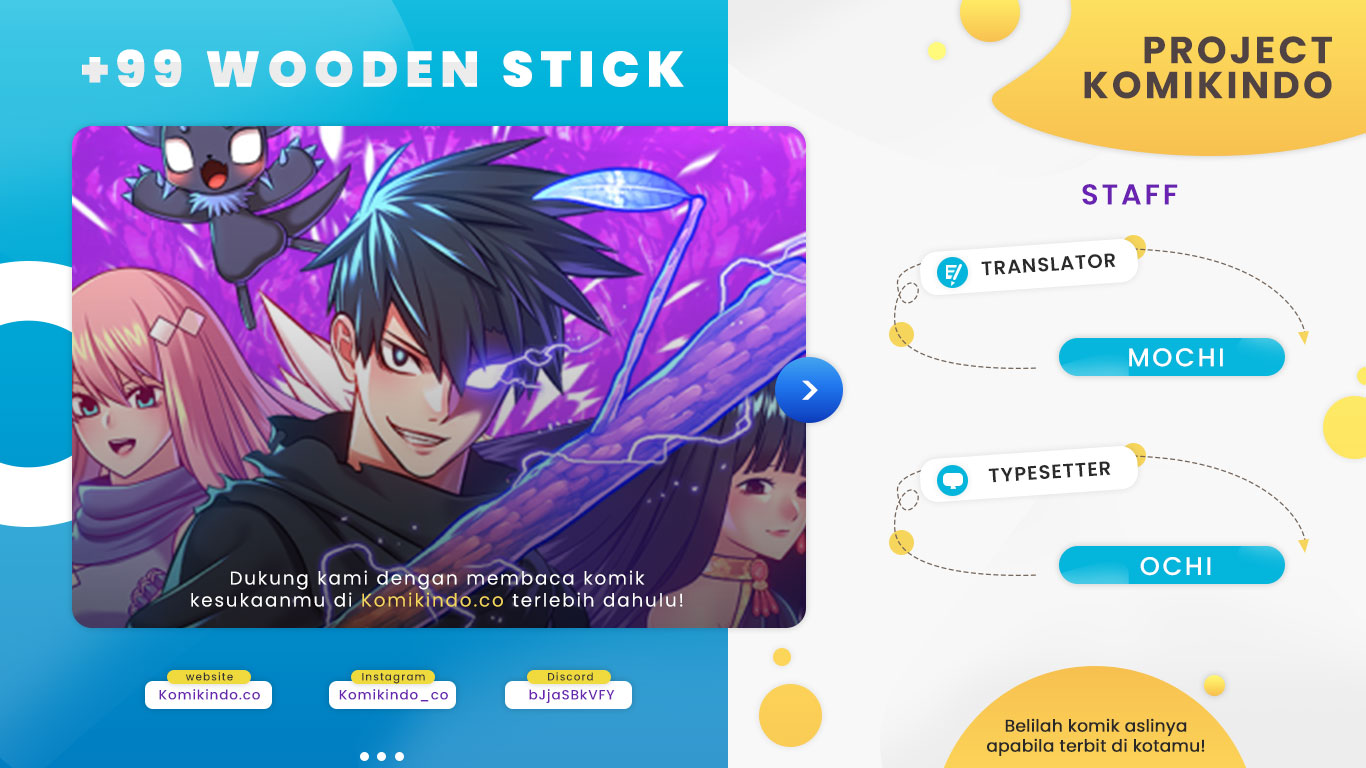 +99 Wooden Stick Chapter 15 Gambar 1