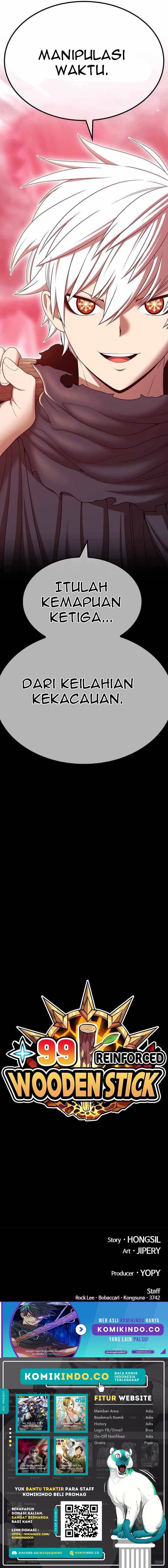 +99 Wooden Stick Chapter 81 Gambar 76