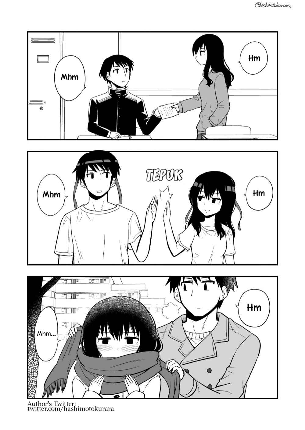 A Relationship Communicated Through “Hm” and “Mhm” Chapter 00 Gambar 1