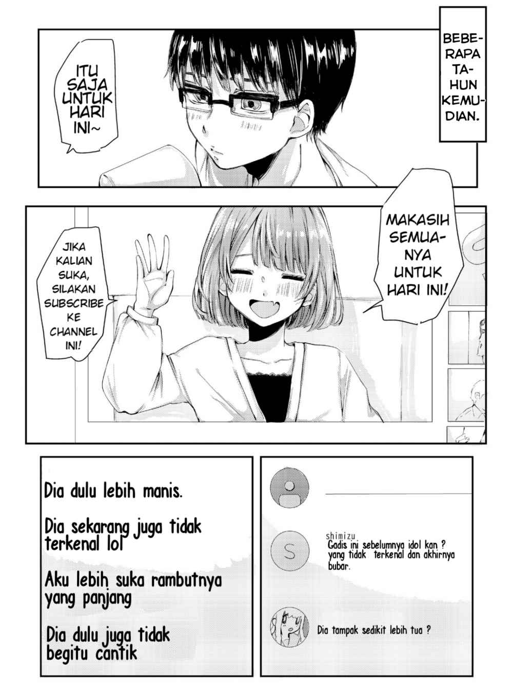 A Story About An Otaku and An Idol Chapter 00 Gambar 3
