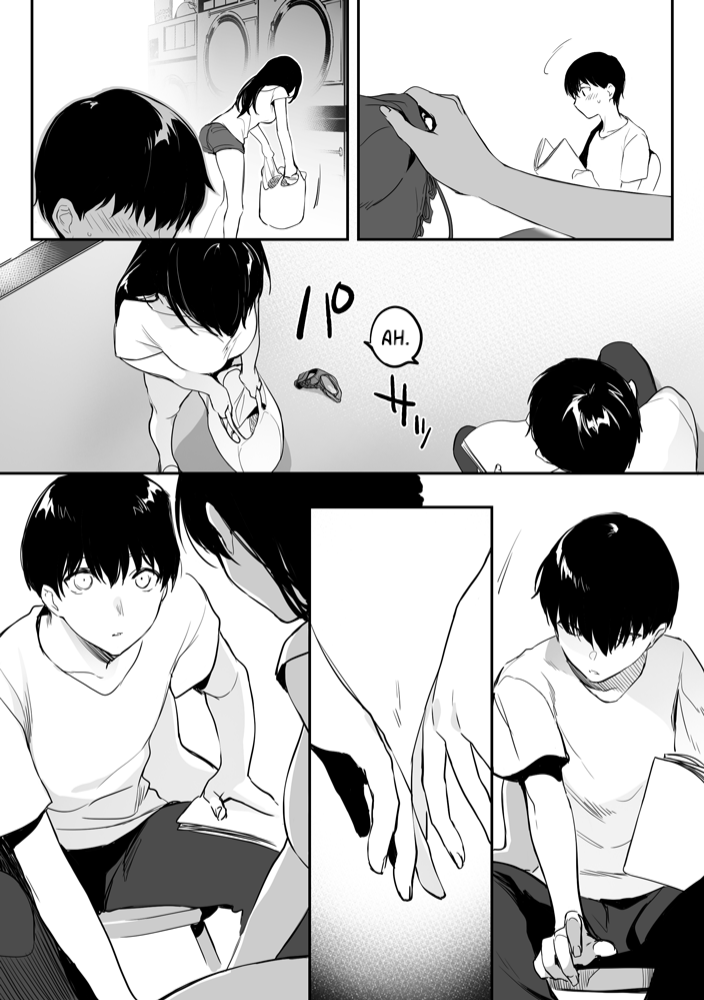 Coin Laundry no Kireina Onee-san Chapter 00.1 Gambar 4