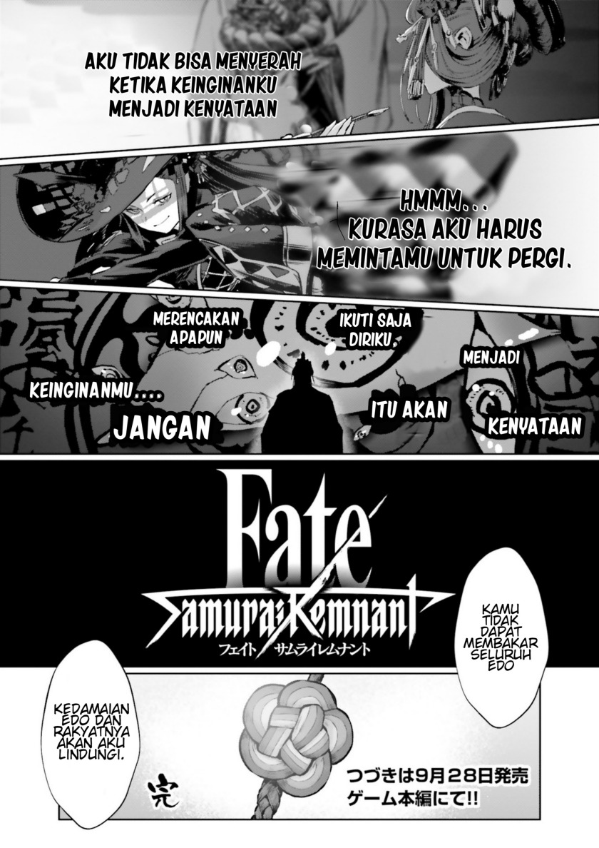 Fate/Samurai Remnant Jou Chapter 00 Gambar 34