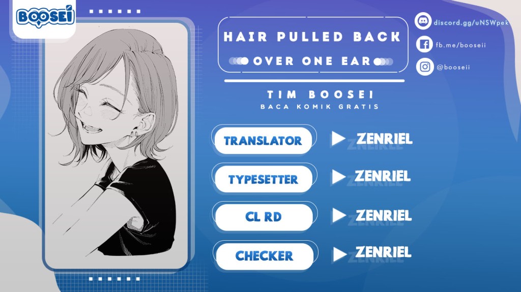 Hair Pulled Back Over One Ear Chapter 00 Gambar 1