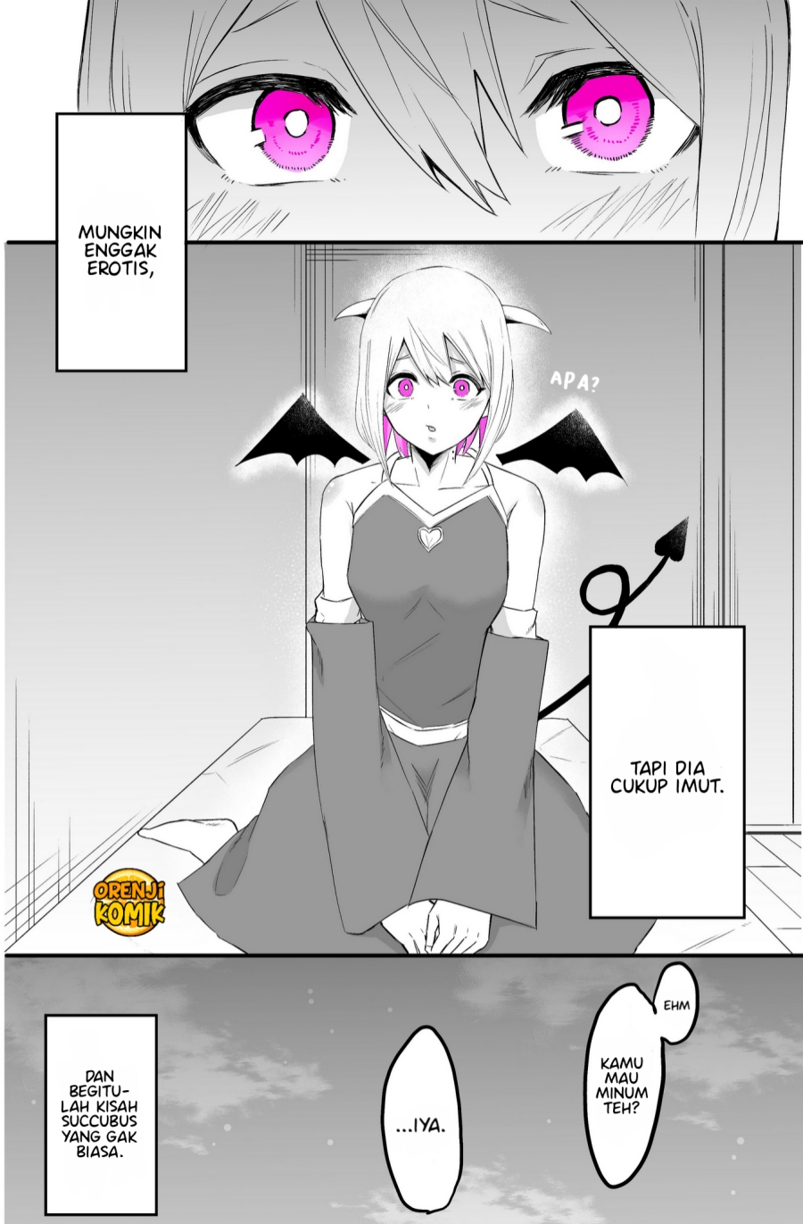 Mattaku Ero Kunai Succubus no Hanashi (The Story of a Succubus Who Is Not Erotic at All) Chapter 00 Gambar 5