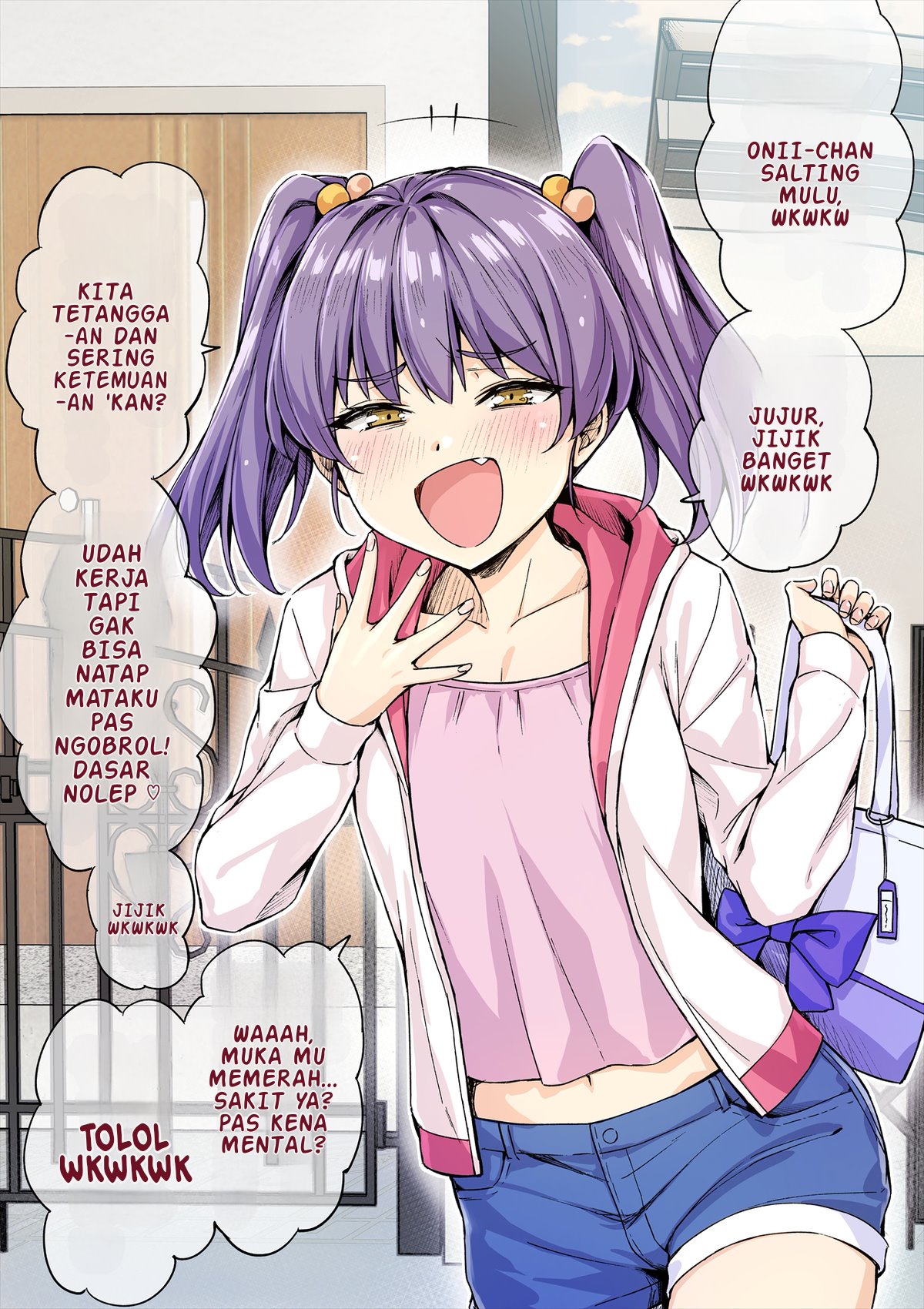 The Result of Being Repeatedly Goaded by the Local Cheeky Brat-chan Chapter 00 Gambar 1