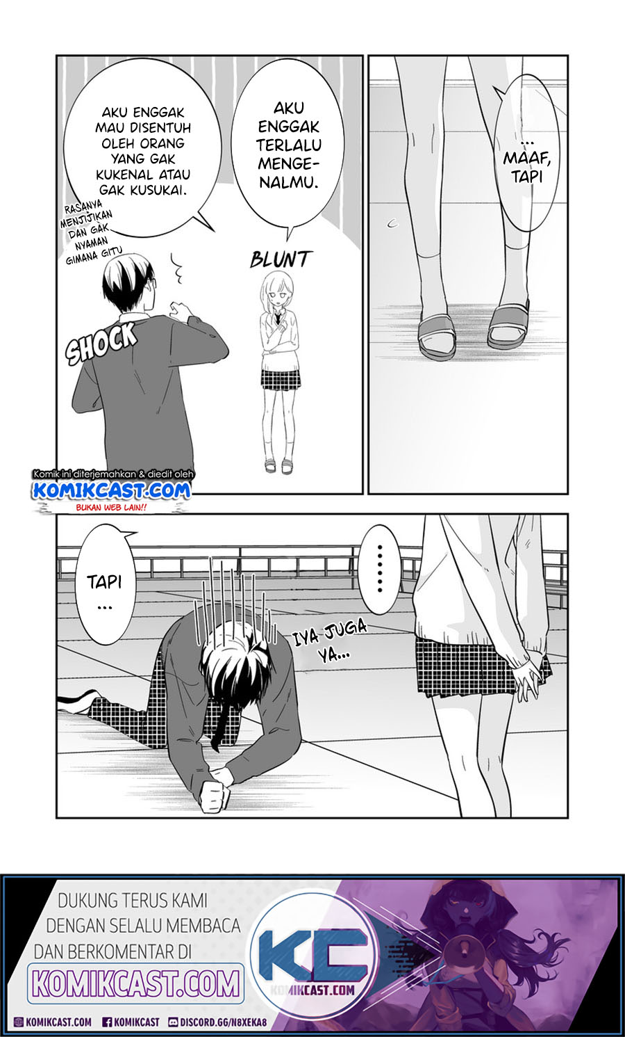 The World Will Be Destroyed Tomorrow, so I Want to Rub Your Boobs Chapter 01 Gambar 8
