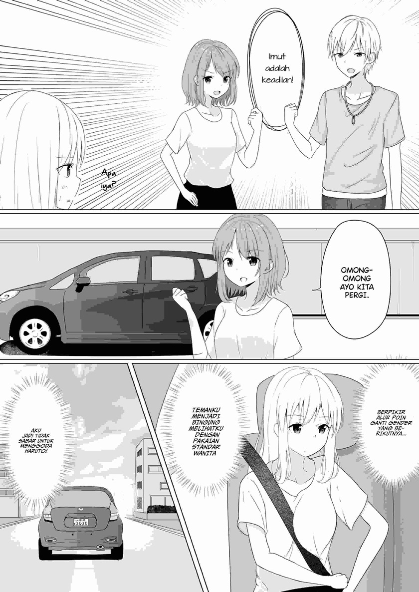 A Boy Who Loves Genderswap Got Genderswapped, so He Acts Out His Ideal Genderswap Girl Chapter 03 Gambar 4
