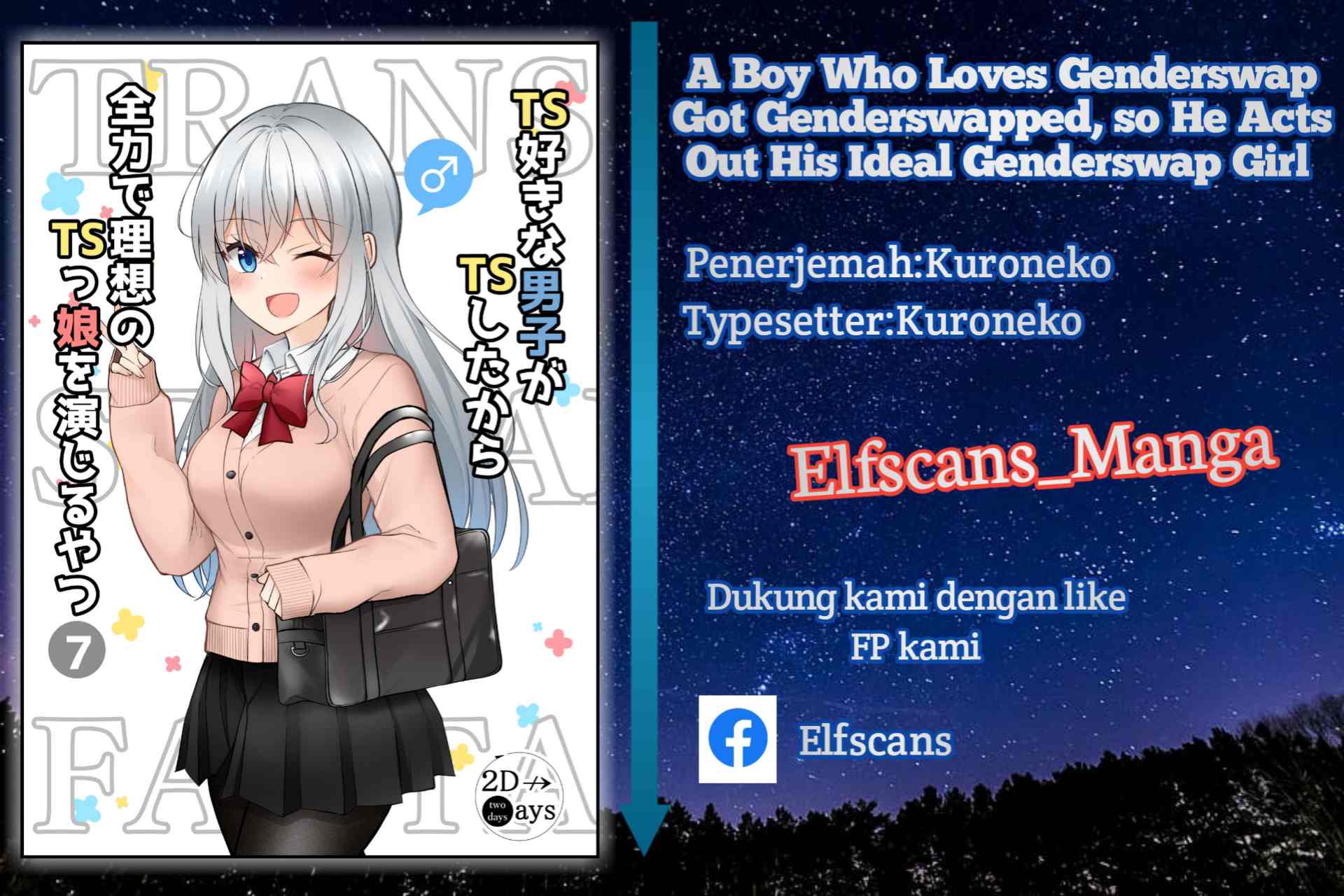 A Boy Who Loves Genderswap Got Genderswapped, so He Acts Out His Ideal Genderswap Girl Chapter 05 Gambar 1