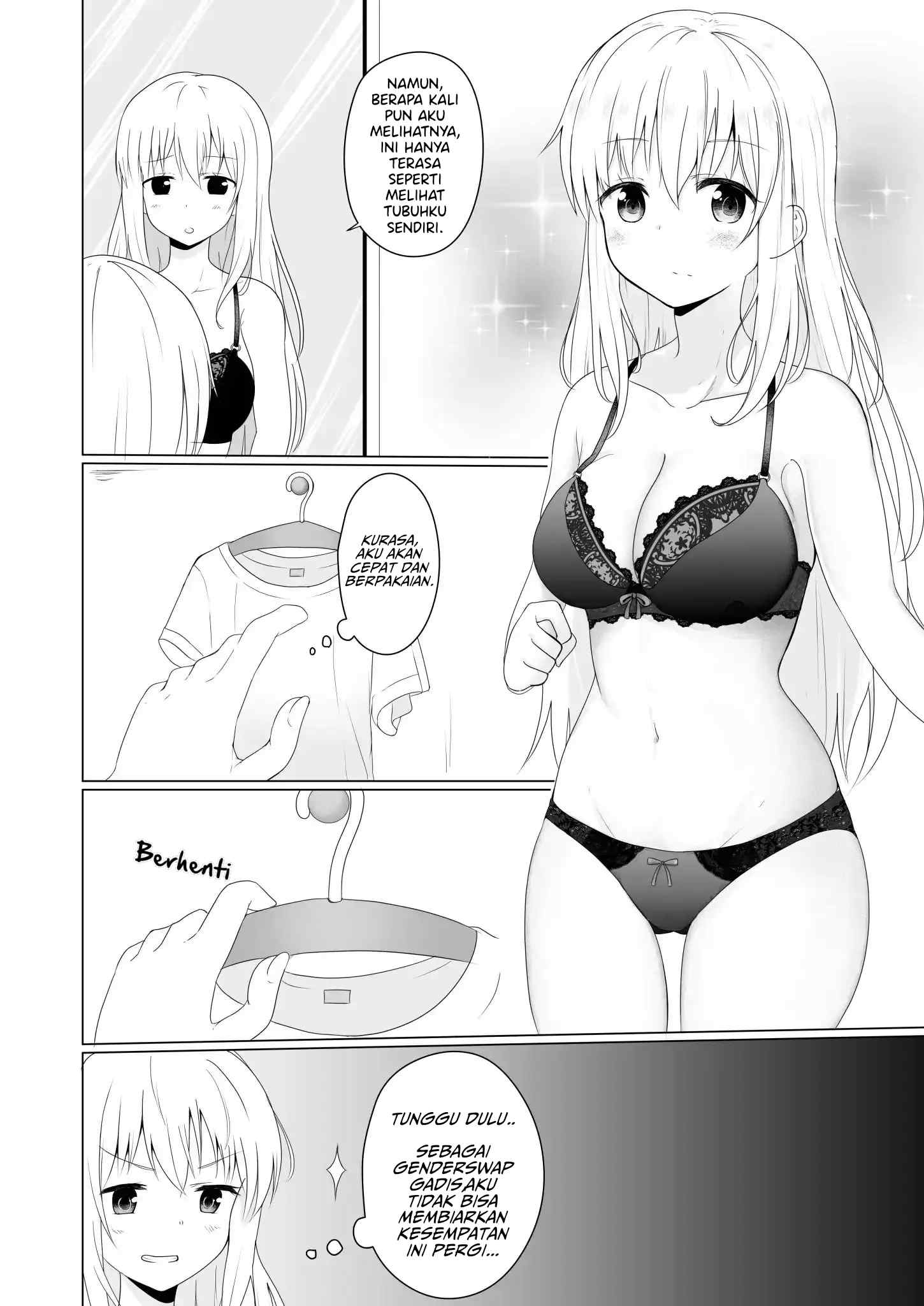 A Boy Who Loves Genderswap Got Genderswapped, so He Acts Out His Ideal Genderswap Girl Chapter 05 Gambar 3
