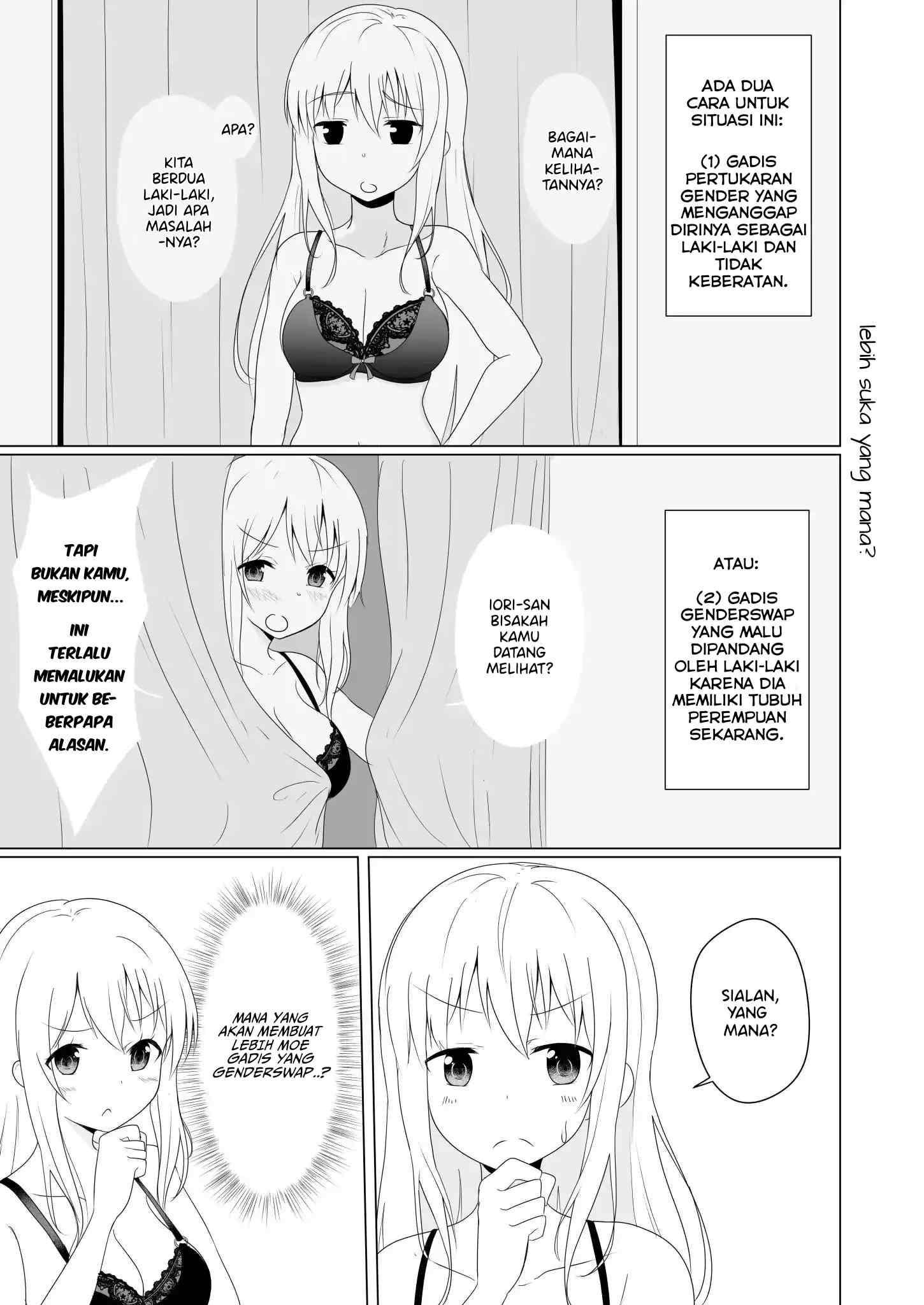 A Boy Who Loves Genderswap Got Genderswapped, so He Acts Out His Ideal Genderswap Girl Chapter 05 Gambar 4