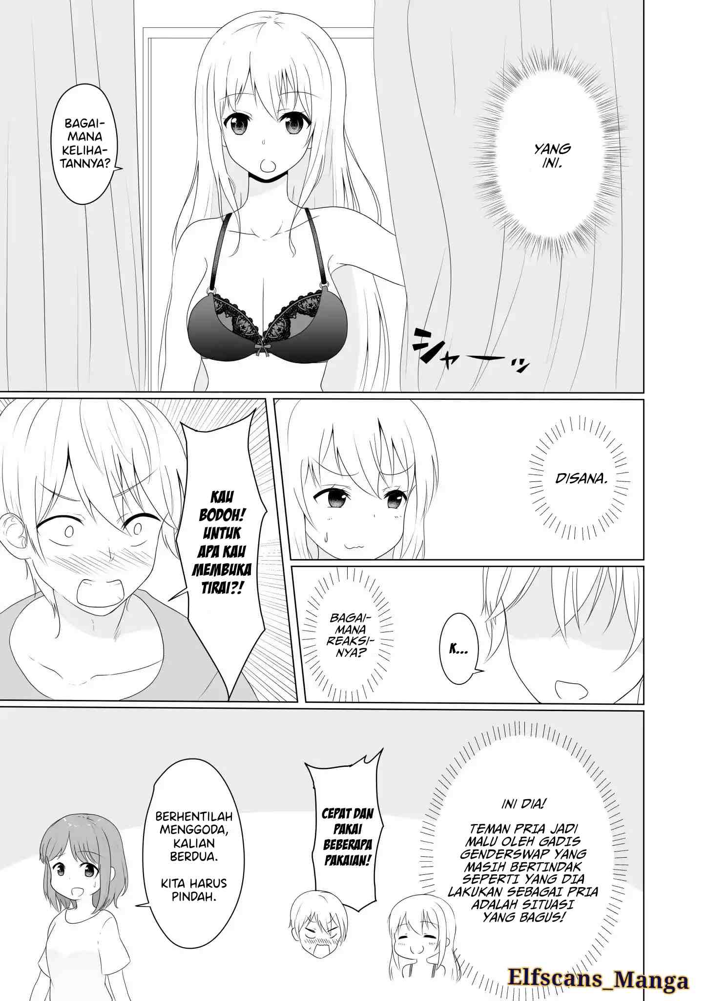 A Boy Who Loves Genderswap Got Genderswapped, so He Acts Out His Ideal Genderswap Girl Chapter 05 Gambar 5