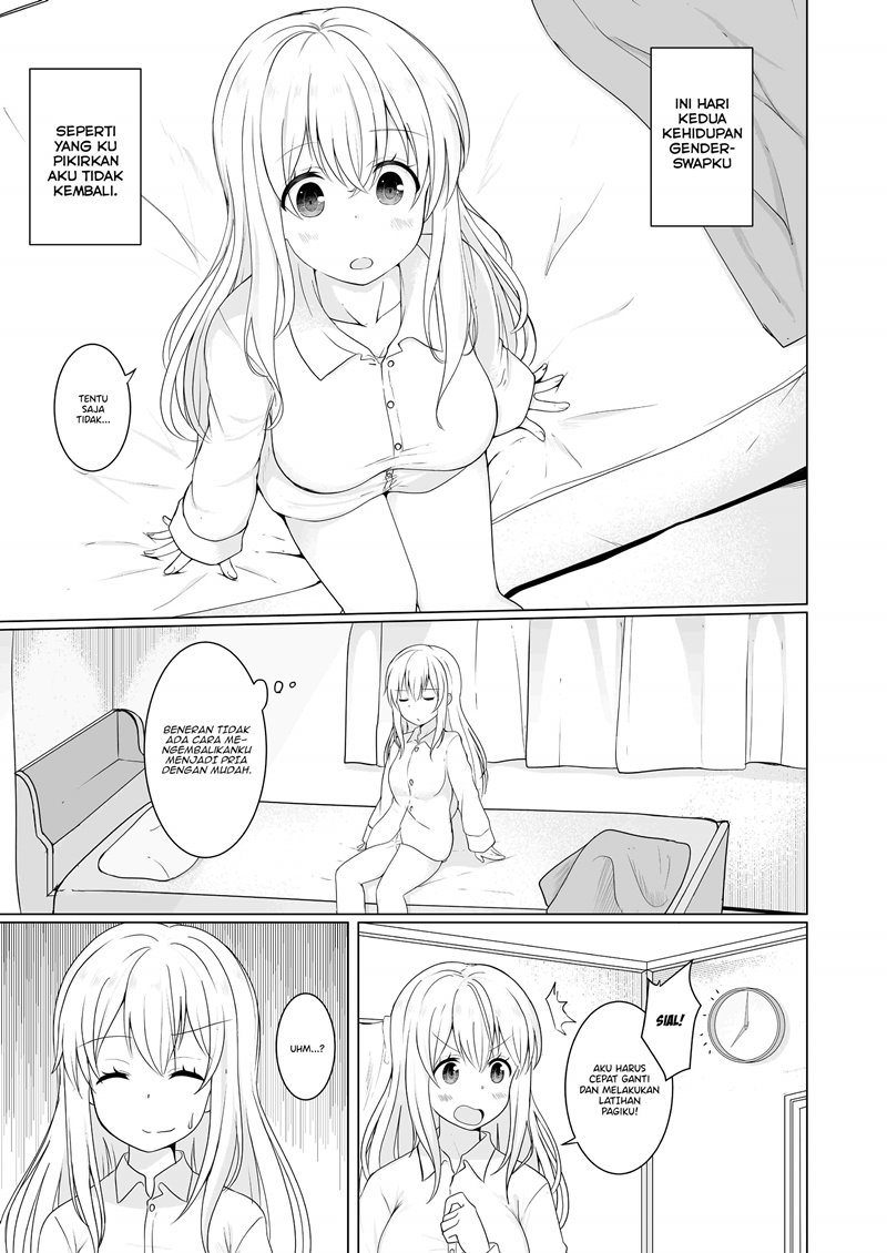 A Boy Who Loves Genderswap Got Genderswapped, so He Acts Out His Ideal Genderswap Girl Chapter 08 Gambar 2