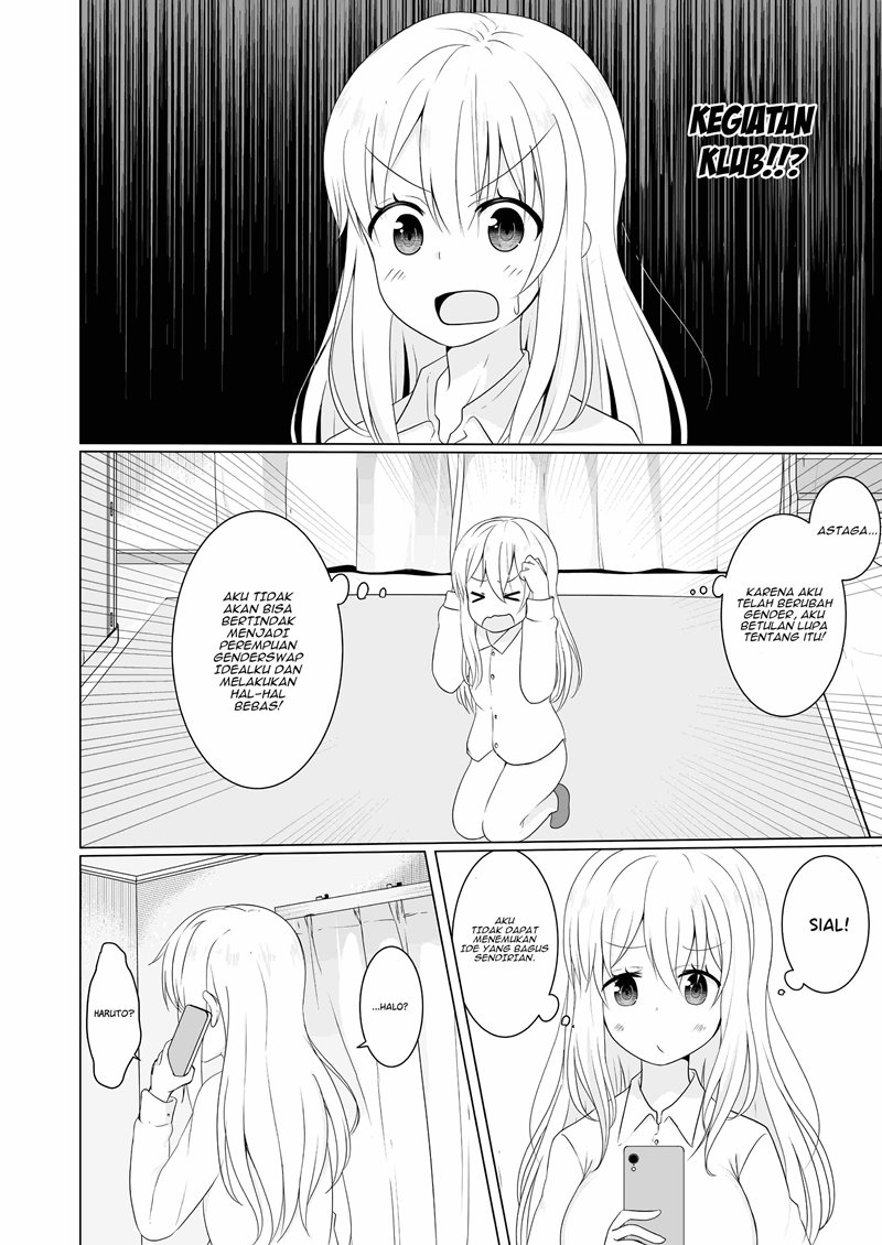 A Boy Who Loves Genderswap Got Genderswapped, so He Acts Out His Ideal Genderswap Girl Chapter 08 Gambar 3
