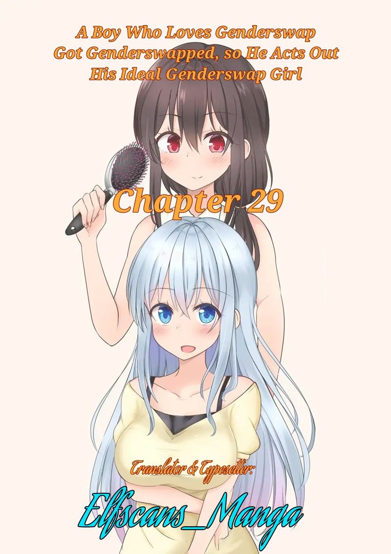 A Boy Who Loves Genderswap Got Genderswapped, so He Acts Out His Ideal Genderswap Girl Chapter 29 Gambar 1