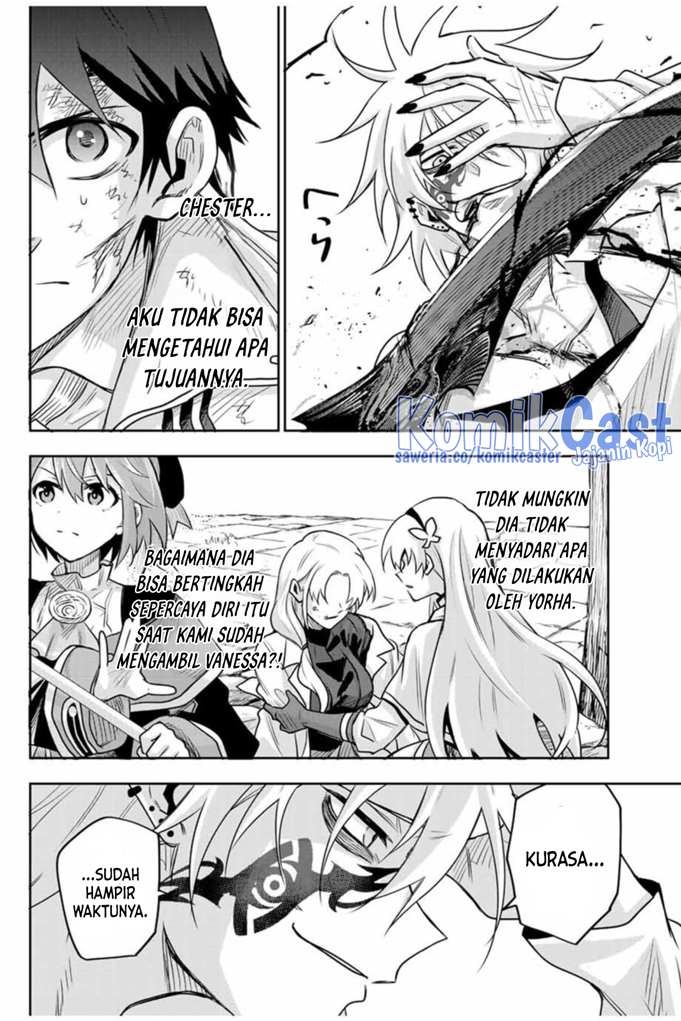 A Court Magician, Who Was Focused On Supportive Magic Because His Allies Were Too Weak, Aims To Become The Strongest After Being Banished Chapter 107 Gambar 3