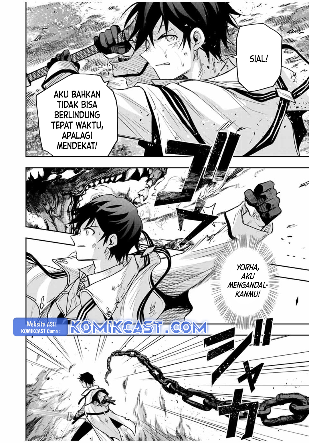 A Court Magician, Who Was Focused On Supportive Magic Because His Allies Were Too Weak, Aims To Become The Strongest After Being Banished Chapter 138 Gambar 3