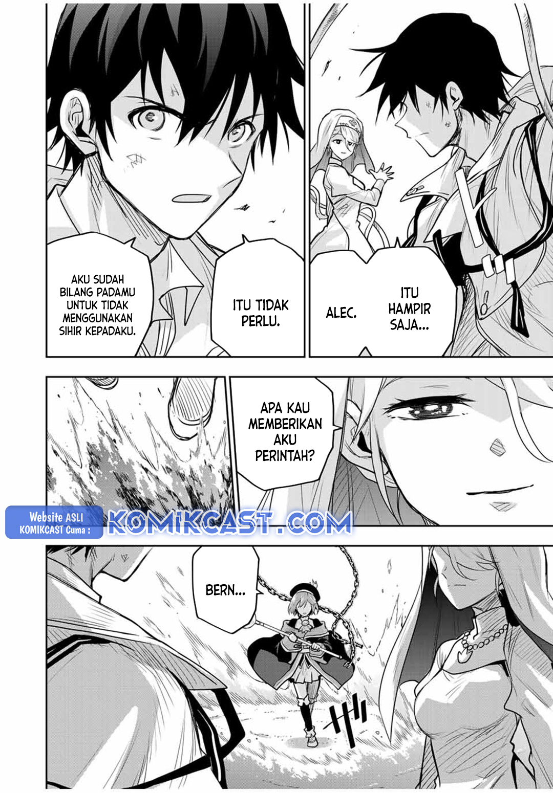 A Court Magician, Who Was Focused On Supportive Magic Because His Allies Were Too Weak, Aims To Become The Strongest After Being Banished Chapter 138 Gambar 5