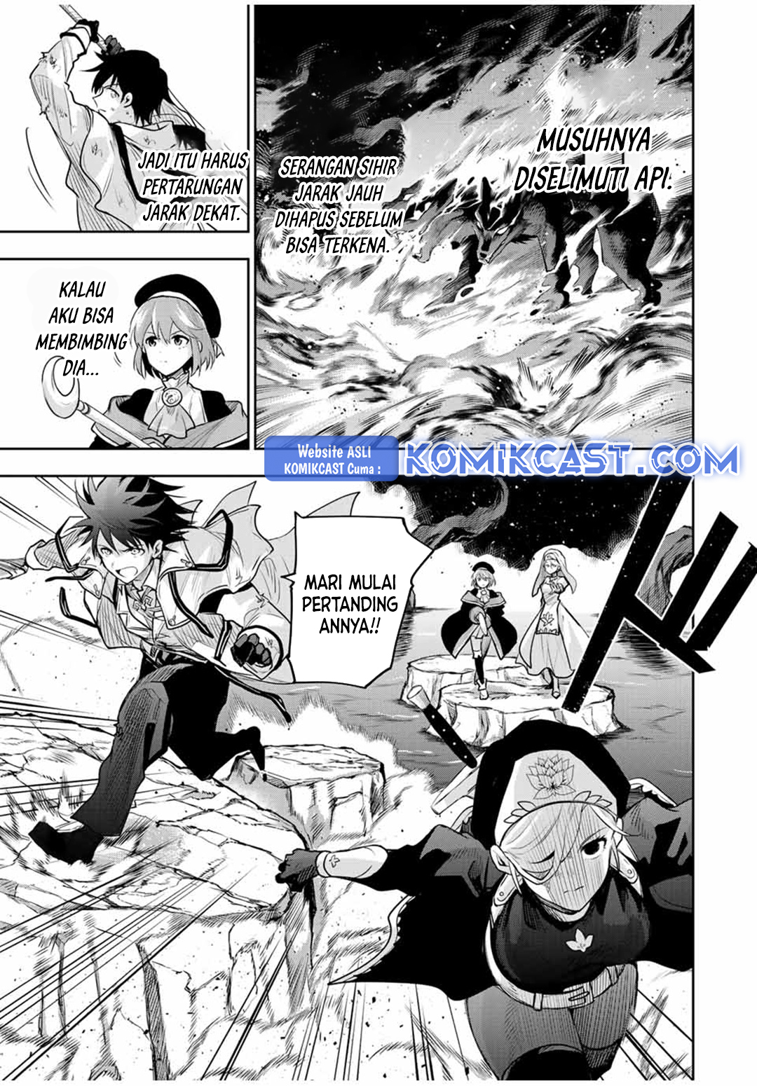 A Court Magician, Who Was Focused On Supportive Magic Because His Allies Were Too Weak, Aims To Become The Strongest After Being Banished Chapter 138 Gambar 8
