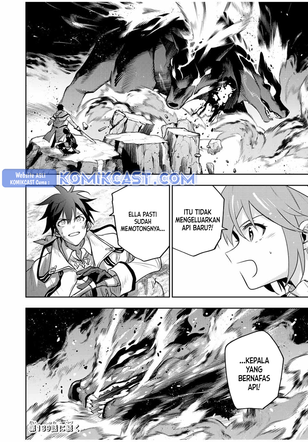 A Court Magician, Who Was Focused On Supportive Magic Because His Allies Were Too Weak, Aims To Become The Strongest After Being Banished Chapter 138 Gambar 19