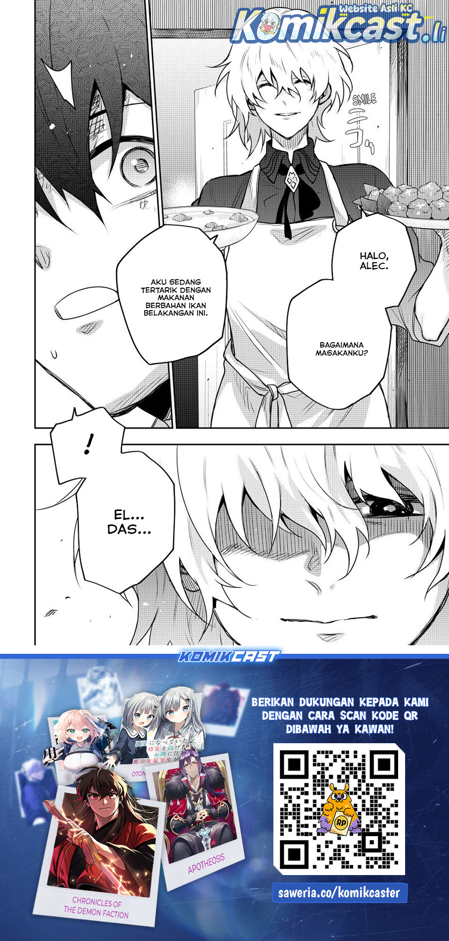 A Court Magician, Who Was Focused On Supportive Magic Because His Allies Were Too Weak, Aims To Become The Strongest After Being Banished Chapter 151 Gambar 21