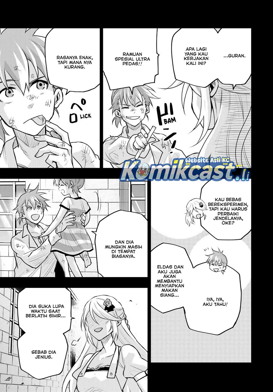 A Court Magician, Who Was Focused On Supportive Magic Because His Allies Were Too Weak, Aims To Become The Strongest After Being Banished Chapter 154 Gambar 4