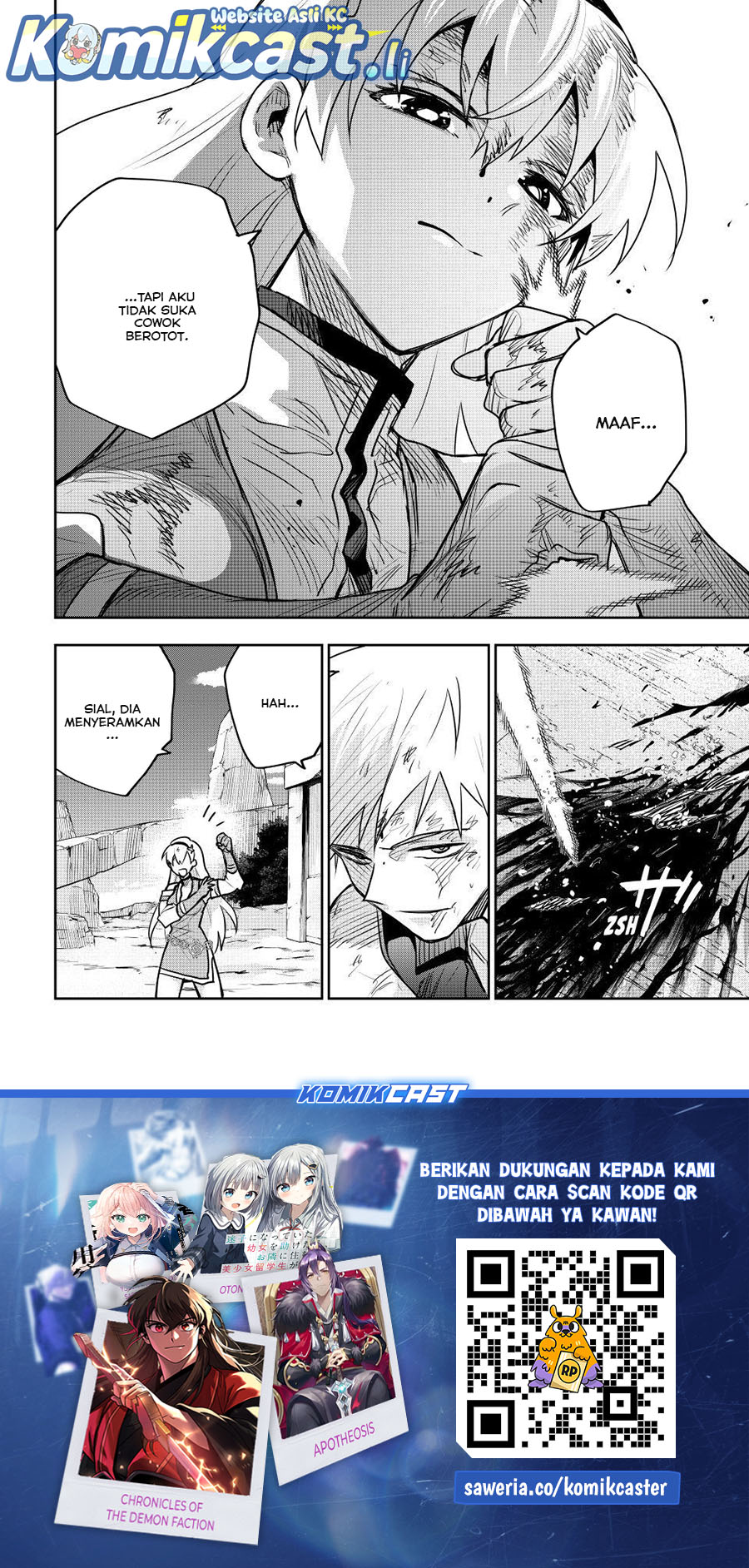 A Court Magician, Who Was Focused On Supportive Magic Because His Allies Were Too Weak, Aims To Become The Strongest After Being Banished Chapter 173 Gambar 19