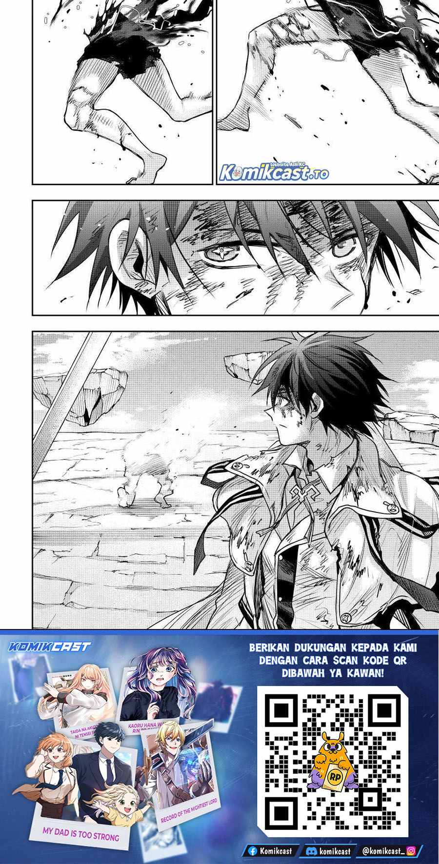 A Court Magician, Who Was Focused On Supportive Magic Because His Allies Were Too Weak, Aims To Become The Strongest After Being Banished Chapter 180 Gambar 21