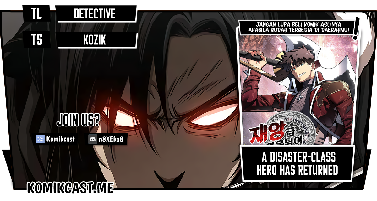 A Disaster-Class Hero Has Returned Chapter 44 Gambar 1