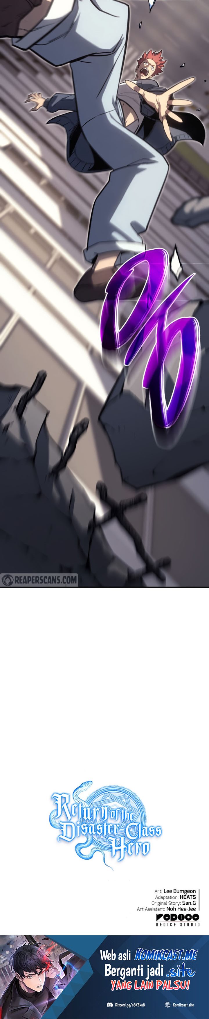 A Disaster-Class Hero Has Returned Chapter 57 Gambar 47