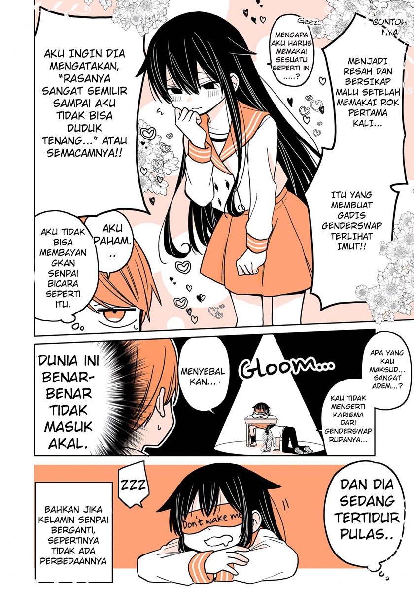 A Lazy Guy Woke Up As A Girl One Morning Chapter 03 Gambar 13