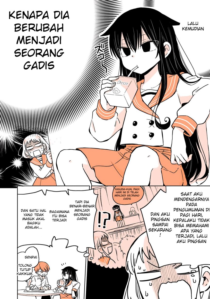 A Lazy Guy Woke Up As A Girl One Morning Chapter 05 Gambar 4