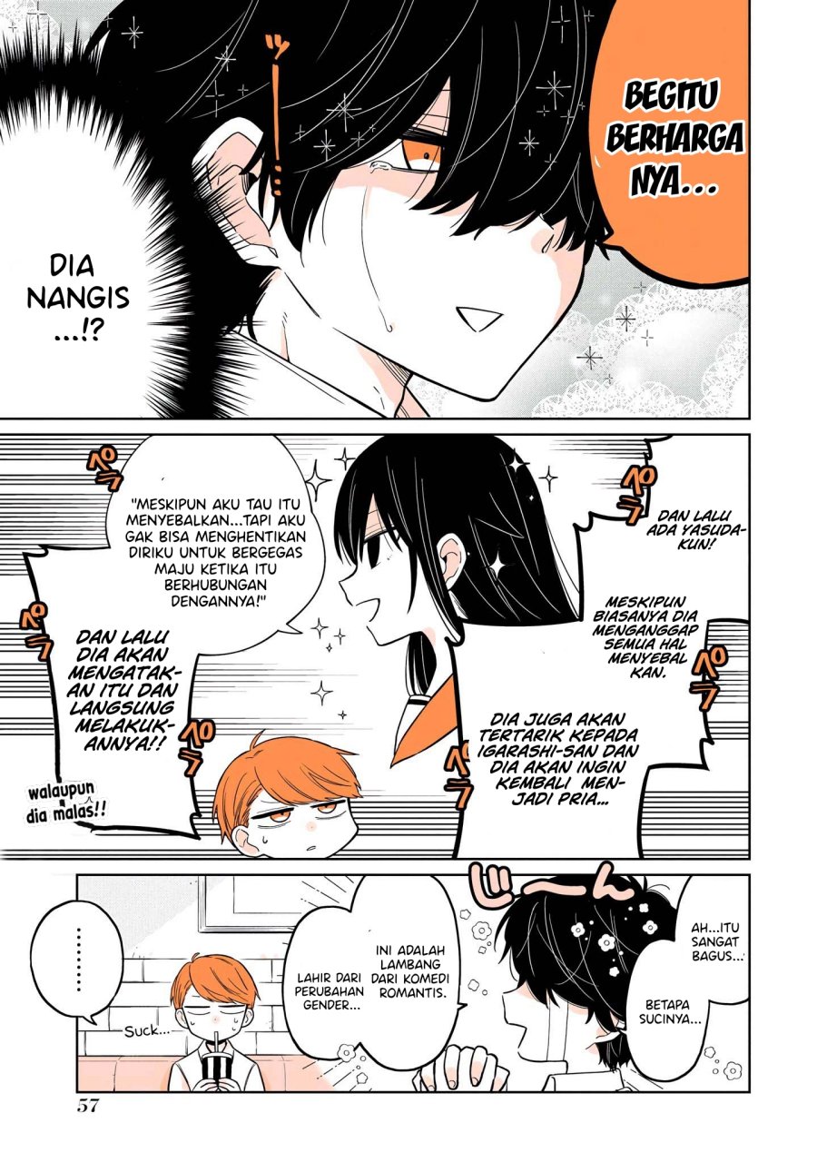 A Lazy Guy Woke Up As A Girl One Morning Chapter 12 Gambar 8