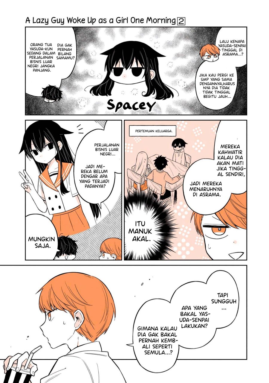 A Lazy Guy Woke Up As A Girl One Morning Chapter 12 Gambar 14